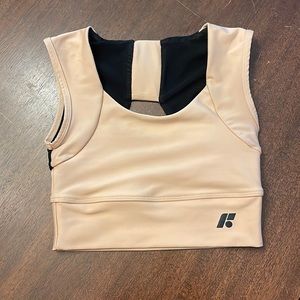 Forme posture correcting power bra in sand size small